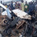 Breaking News: Helicopter crashes in Lagos