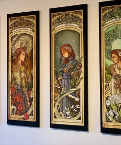 art nouveau artwork