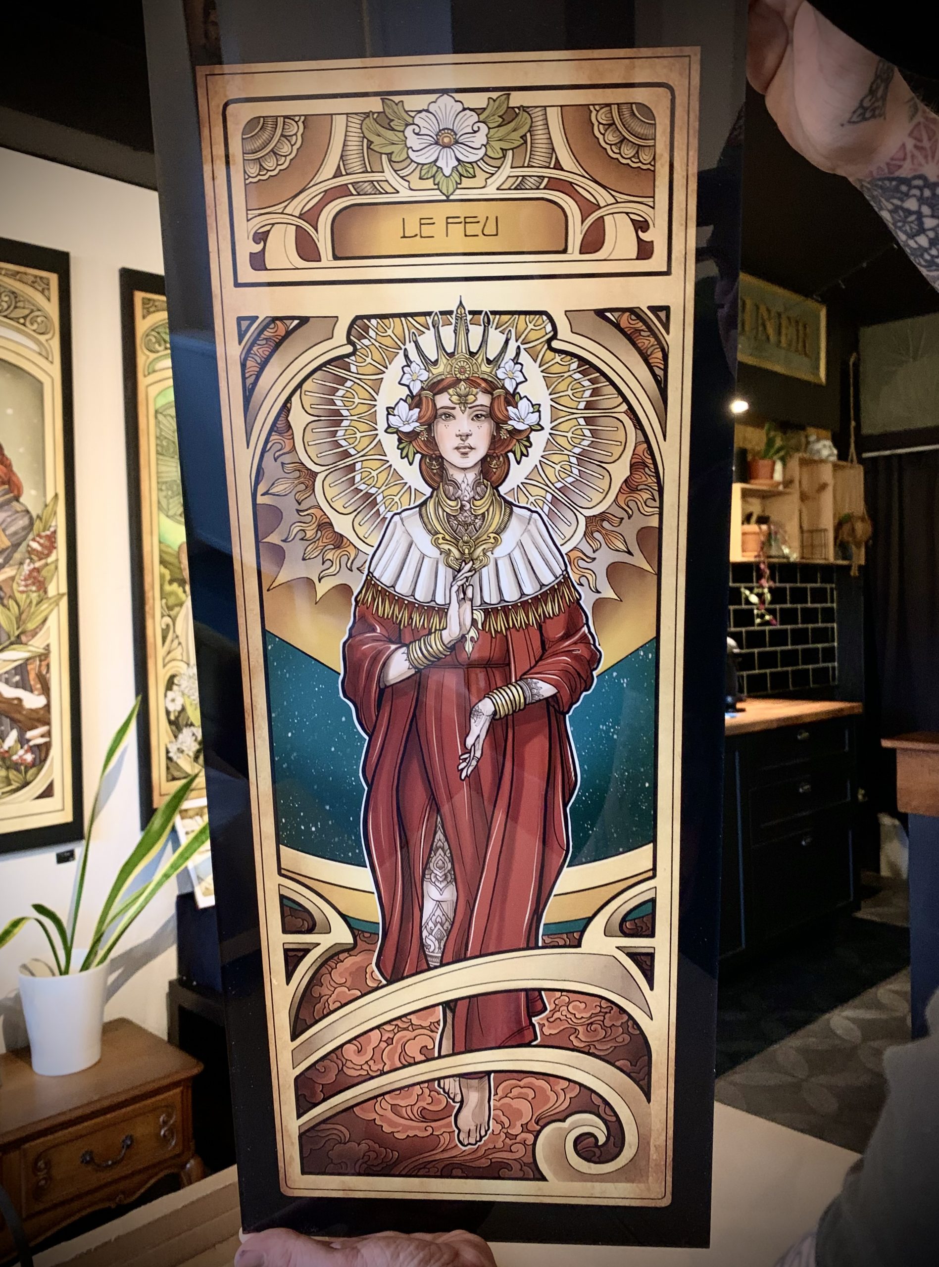 Le Feu ornamental artwork