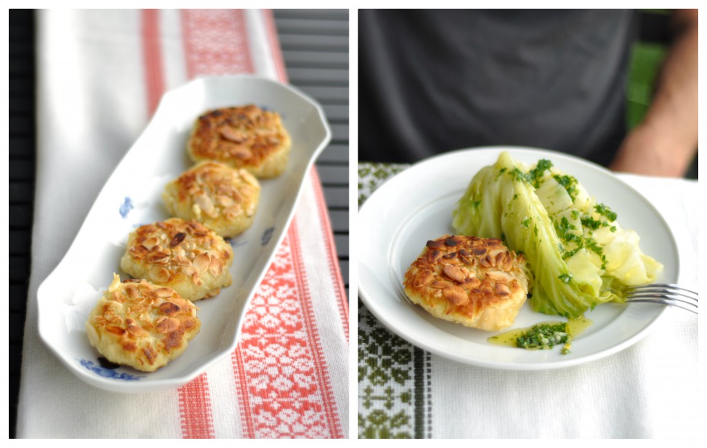 Kartoffelfrikadeller med mandler er suveræn restemad