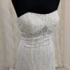 A-line dress with embellishment 4493 2VslashAT sz12 80037 Croydon bridal shop