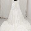 Pleated wedding dress - embellished weddig dress - Croydon bridal shop - London brides