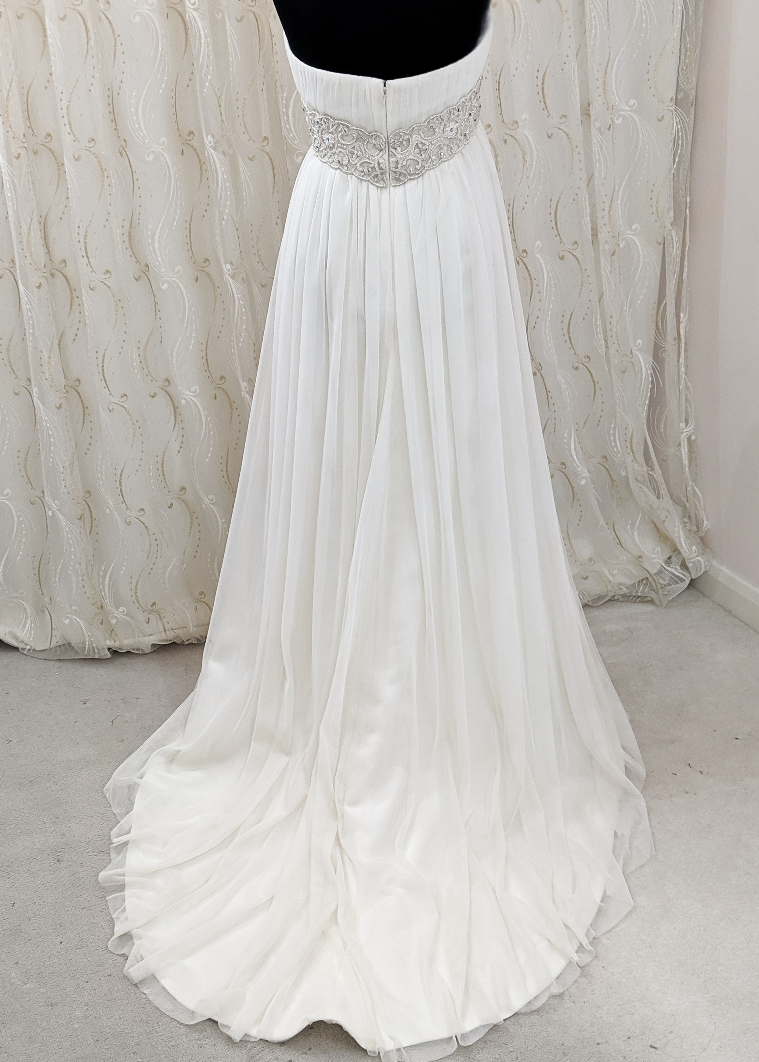 Empire cut shop wedding gown