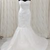 Mermaid tulle wedding dress - sweetheart neckline - designer wedding dress - south london bridal shop