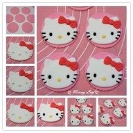 Fondant Hello Kitty Cupcakes (2)