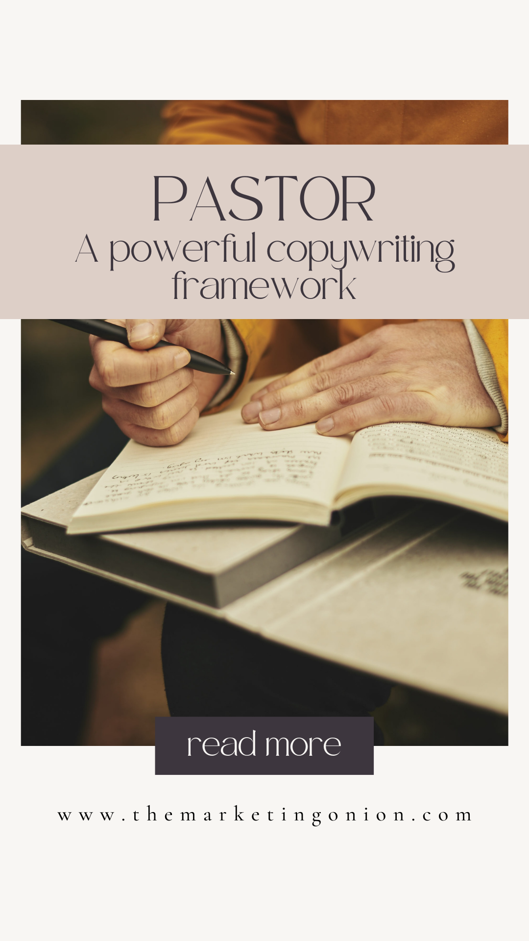 pastor copywriting framework pinterest