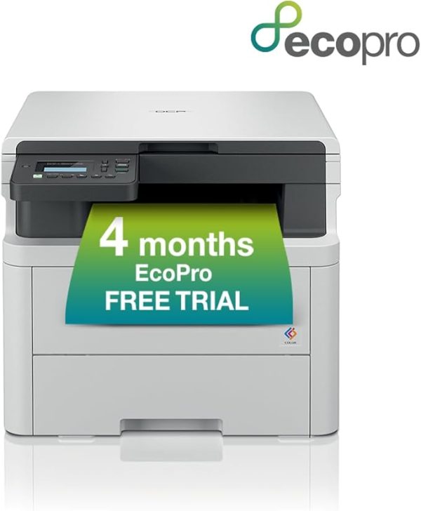 Brother DCP-L3520CDWE 3-in-1 Colour Wireless LED Printer with EcoPro Subscription, Print, copy & scan, USB 2.0, A4, 4 month free trial, Automatic toner delivery, UK Plug - Image 5