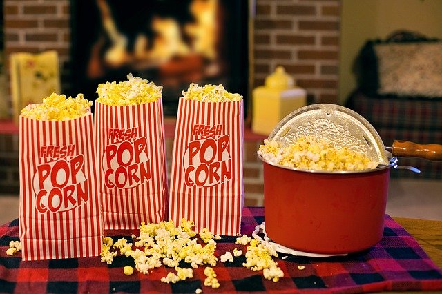 Mit Popcornmais Popcorn serlber machen