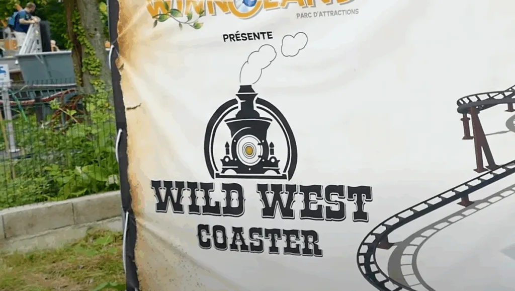 Logo "Wild West Coaster" Montanha-russa 2025 Winnoland
