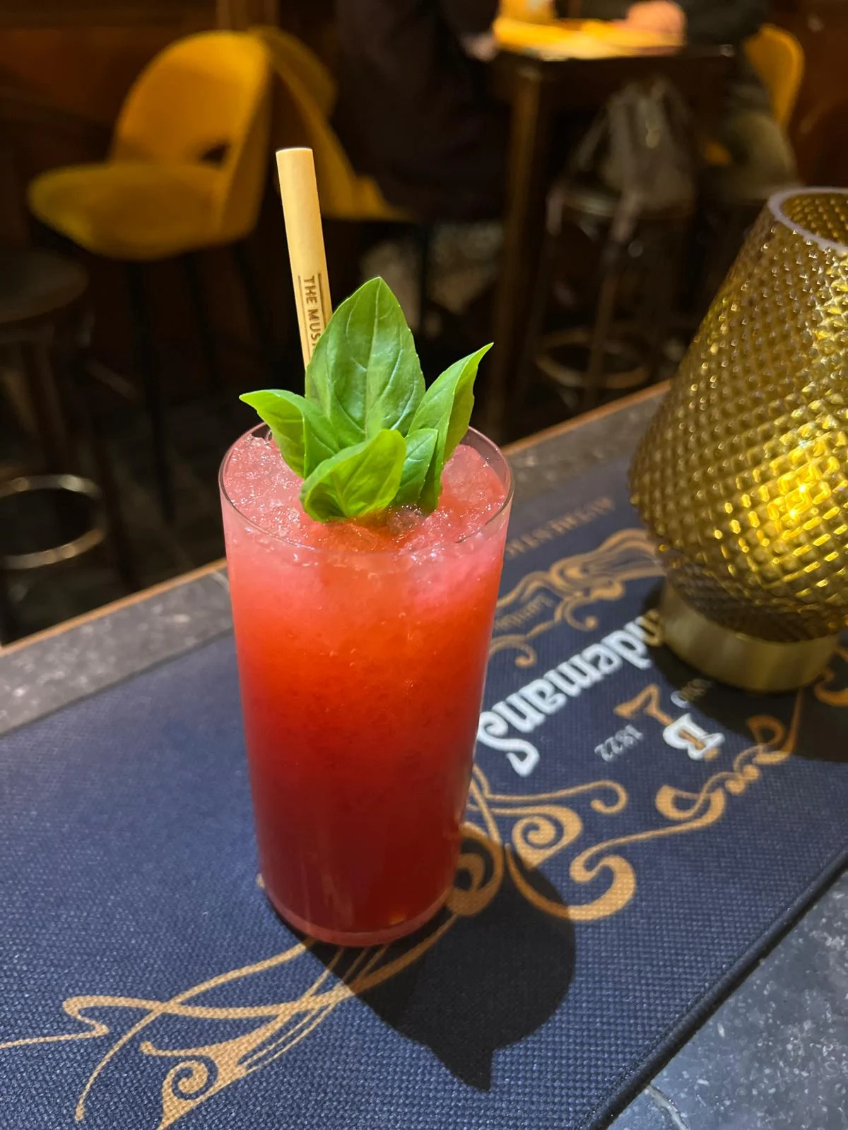 Cocktail - Raspberry Basil Smash
