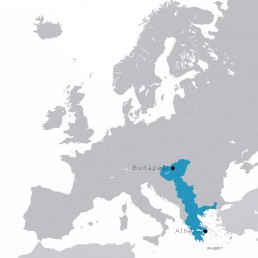 Overland from Athens to Budapest