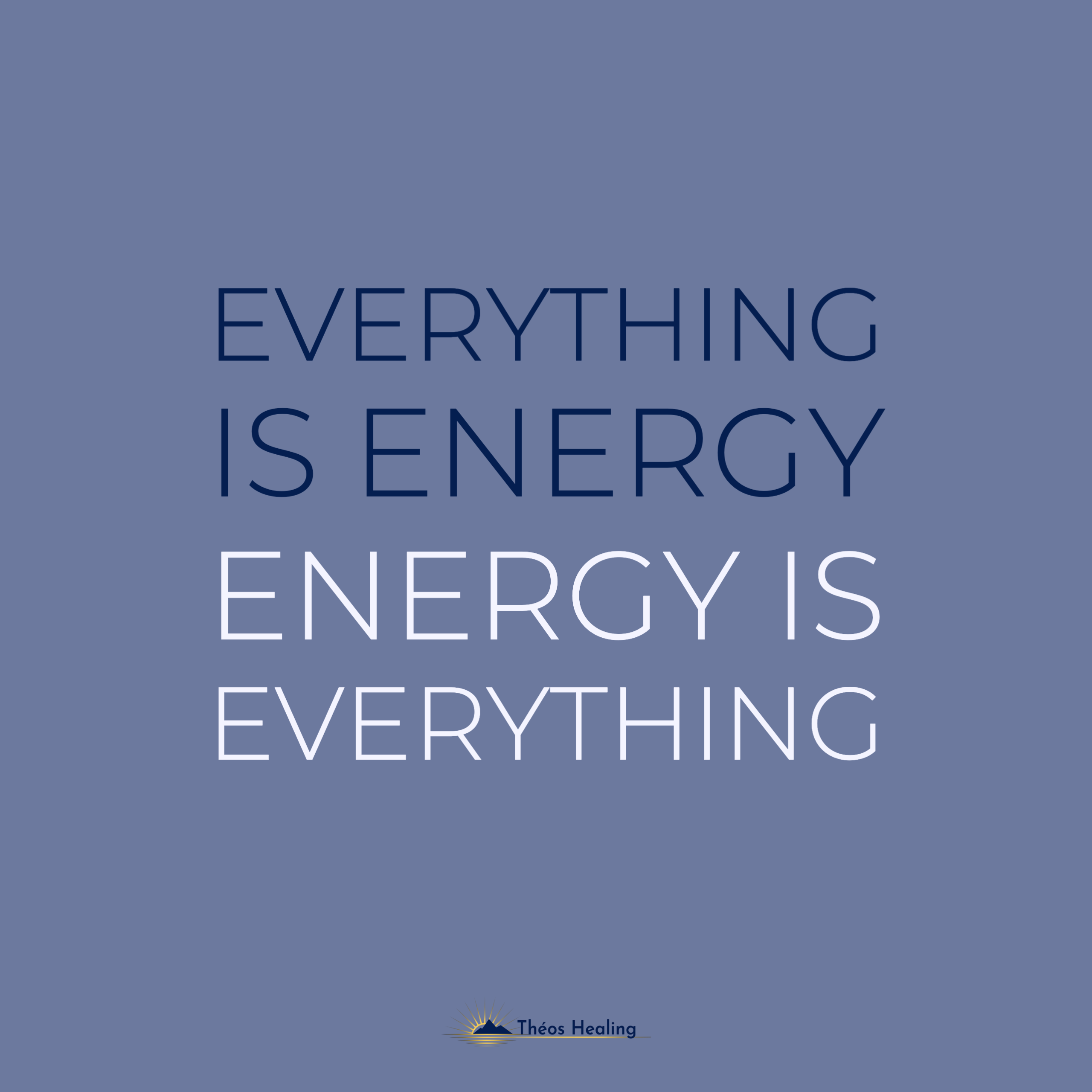 Je bekijkt nu Everything is Energy