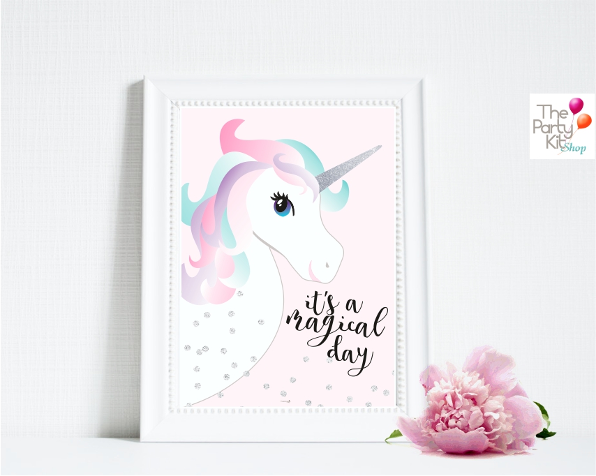 unicorn table sign