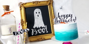 happy halloween free printable topper