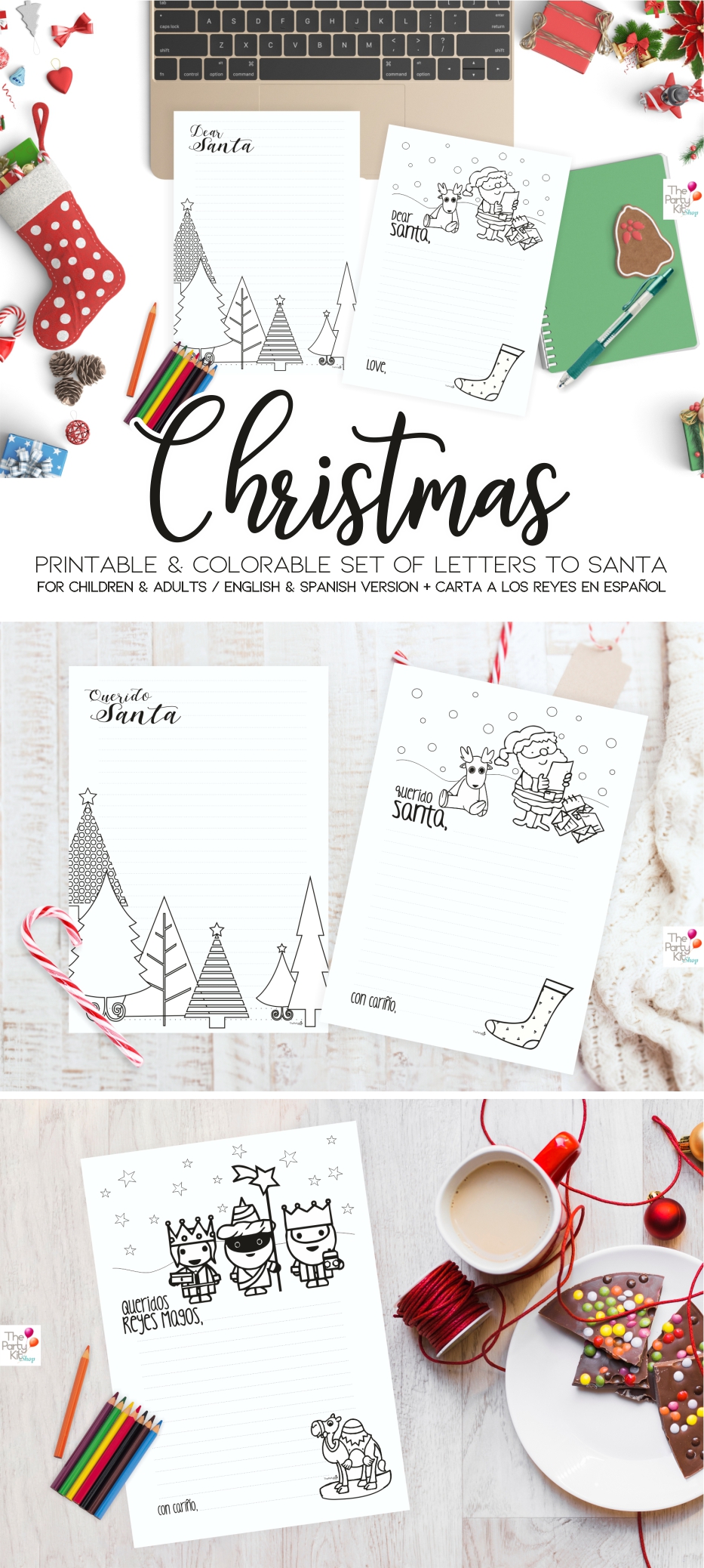  printable letters to Santa templates