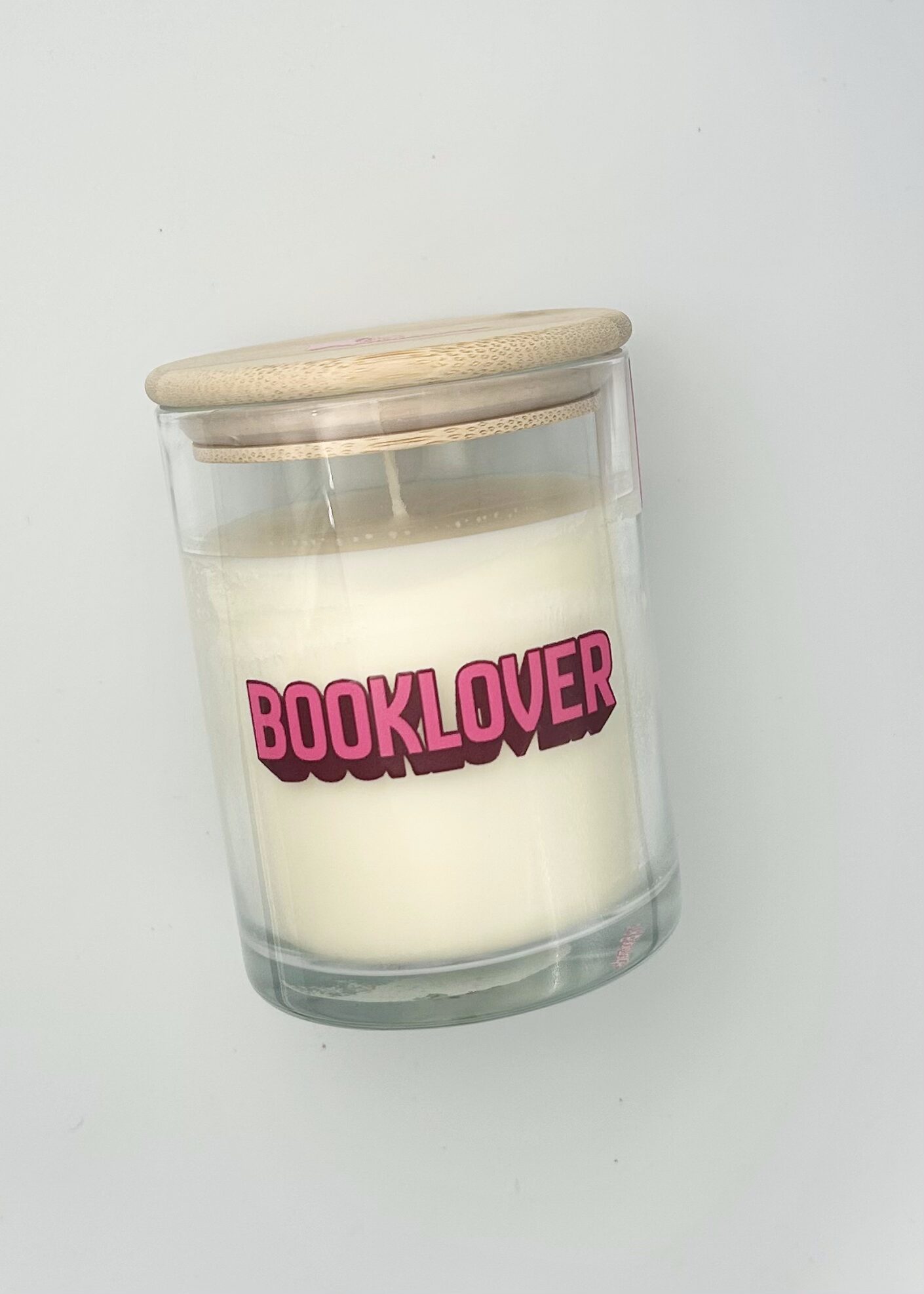 Bookish scented candle “ Booklover”