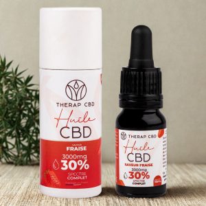 HUILE 30% CBD FRAISE DROITE
