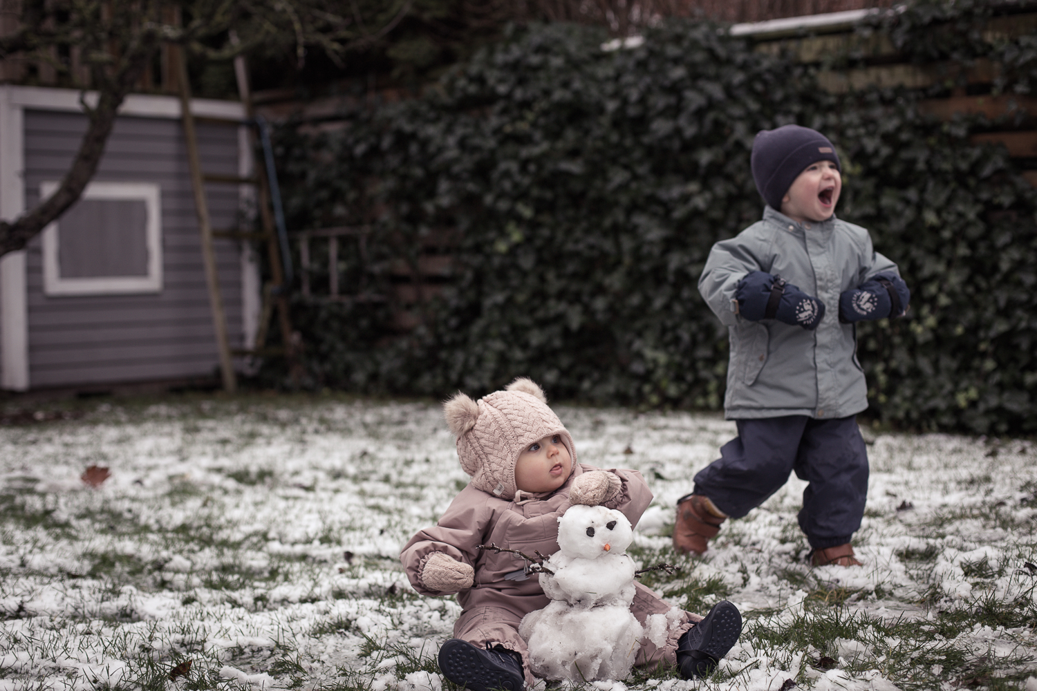 Vinterkläder och årets första snö - Thessan.se - Bloggare i Malmö