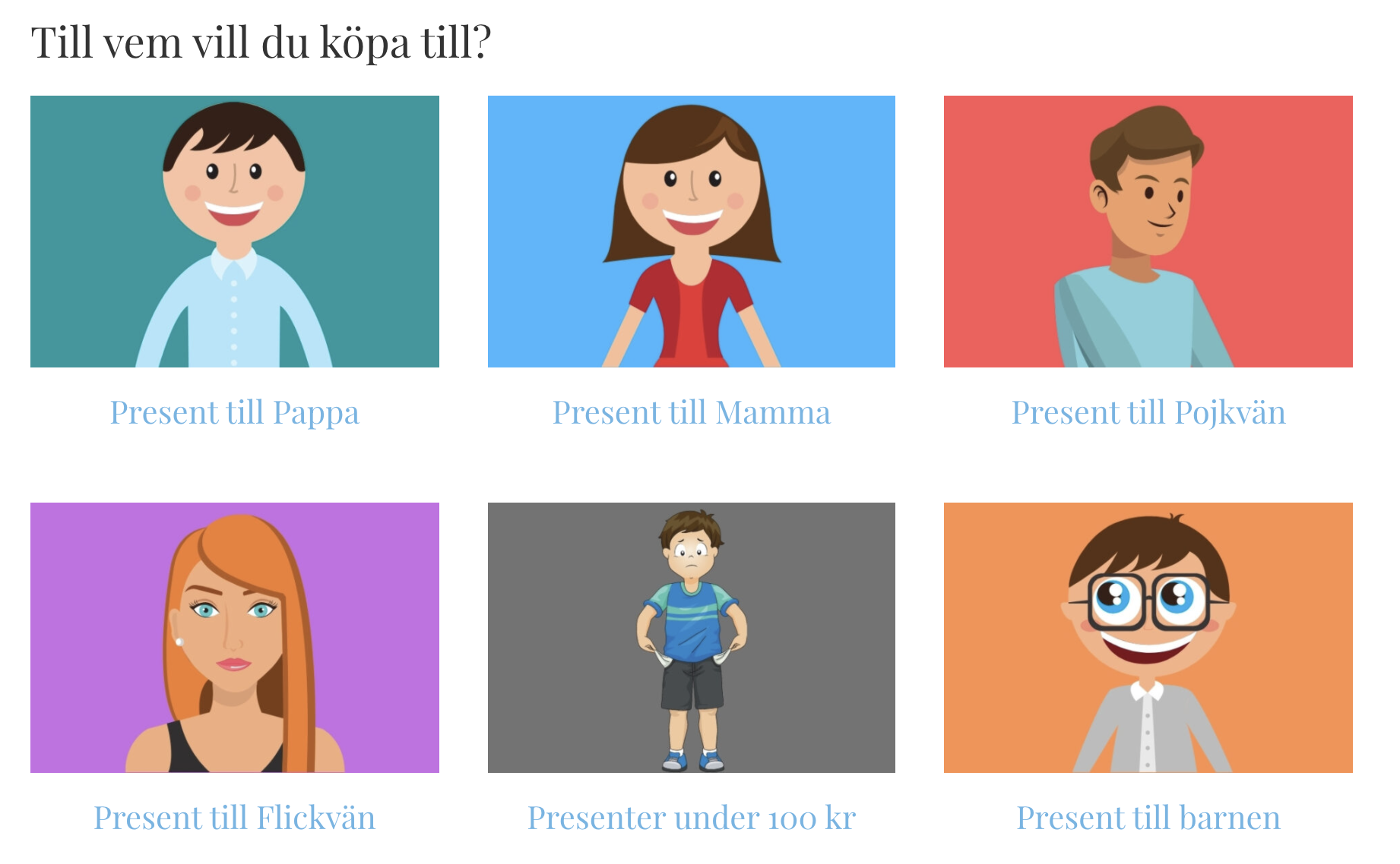 Tips på present