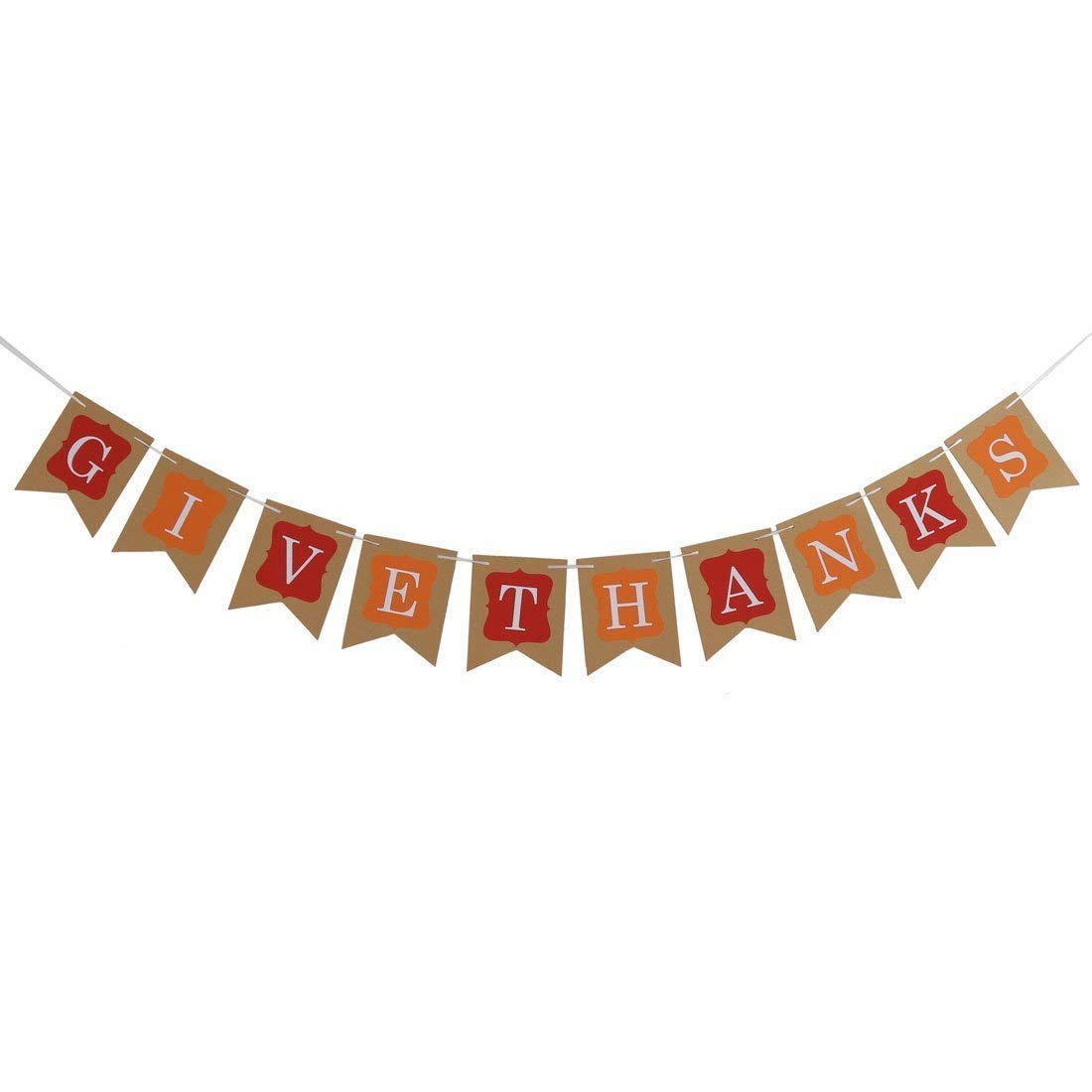 Thanksgiving Day DIY Party Prop Banner