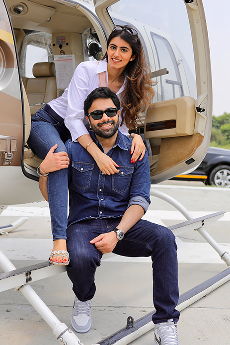 From the helicopter ride around the Taj Mahal to staying in the particular suite that hosted Shaun Bezos, a wedding proposal really one to behold!