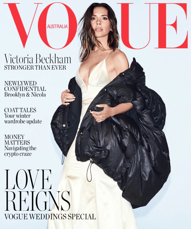 Victoria Beckham Returns to the Cover of Vogue Australia for July 2022
