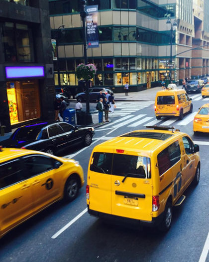 New York City Taxi Carry Bradshaw