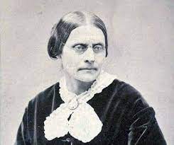 Susan B. Anthony - Champion of equal voting rights.