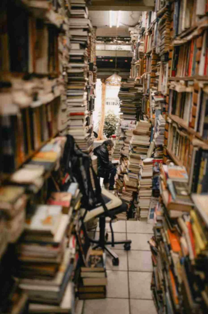 Book store full of books for 2024.