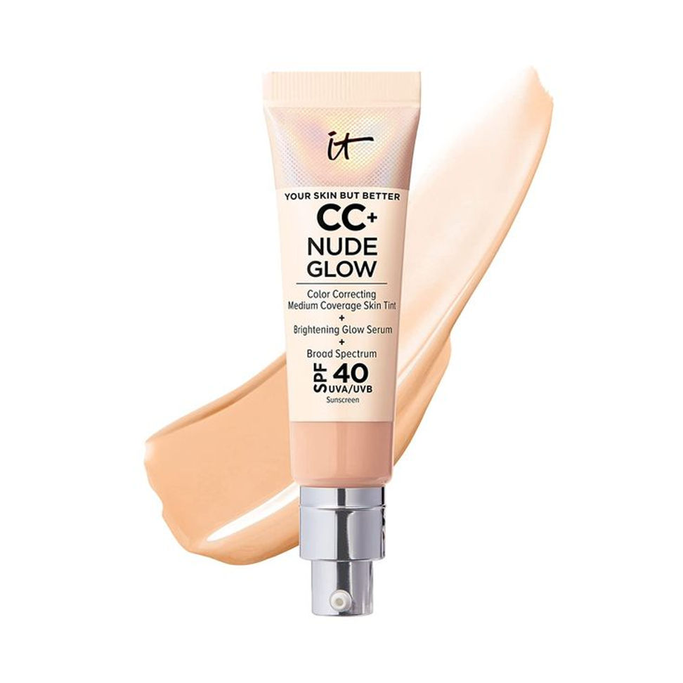 IT cosmetics foundation for clean girl makeup