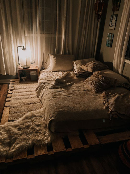 Cozy room for better sleep