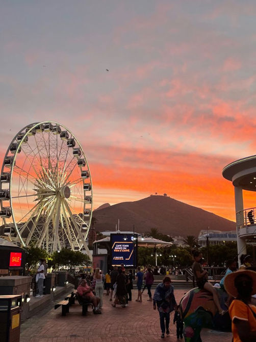 visit V&A waterfront in capetown