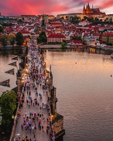 Ponte Carlos em Praga