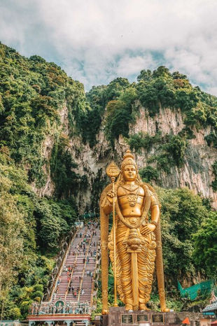 Batu Caves in Kuala Lumpur, Malaysia