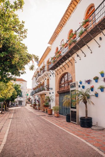 Plaza de los Naranjos in Spain