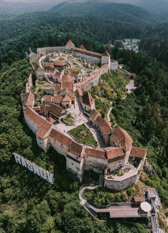 Rasnov Fortress in Romania