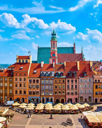 Warsaw in Poland