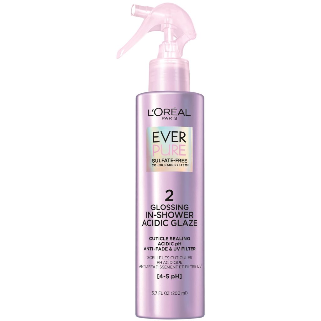 L’Oréal EverPure Glossing In Shower Acidic Glaze for hair gloss
