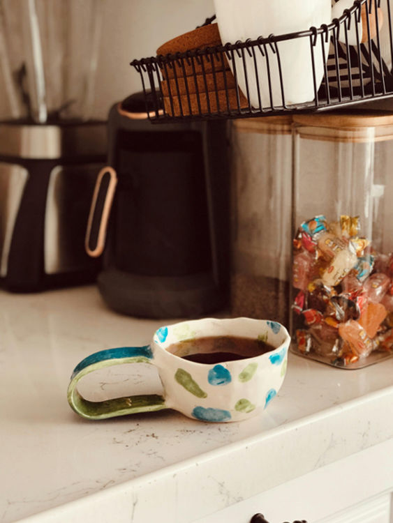 home coffee station for cafécore