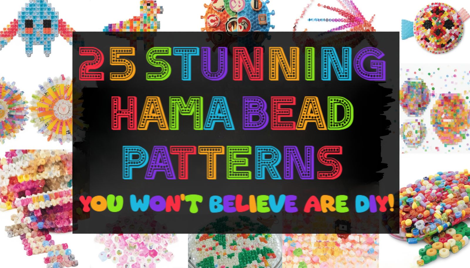 25 Stunning Hama Bead Patterns You Won't Believe Are DIY! - The Table ...