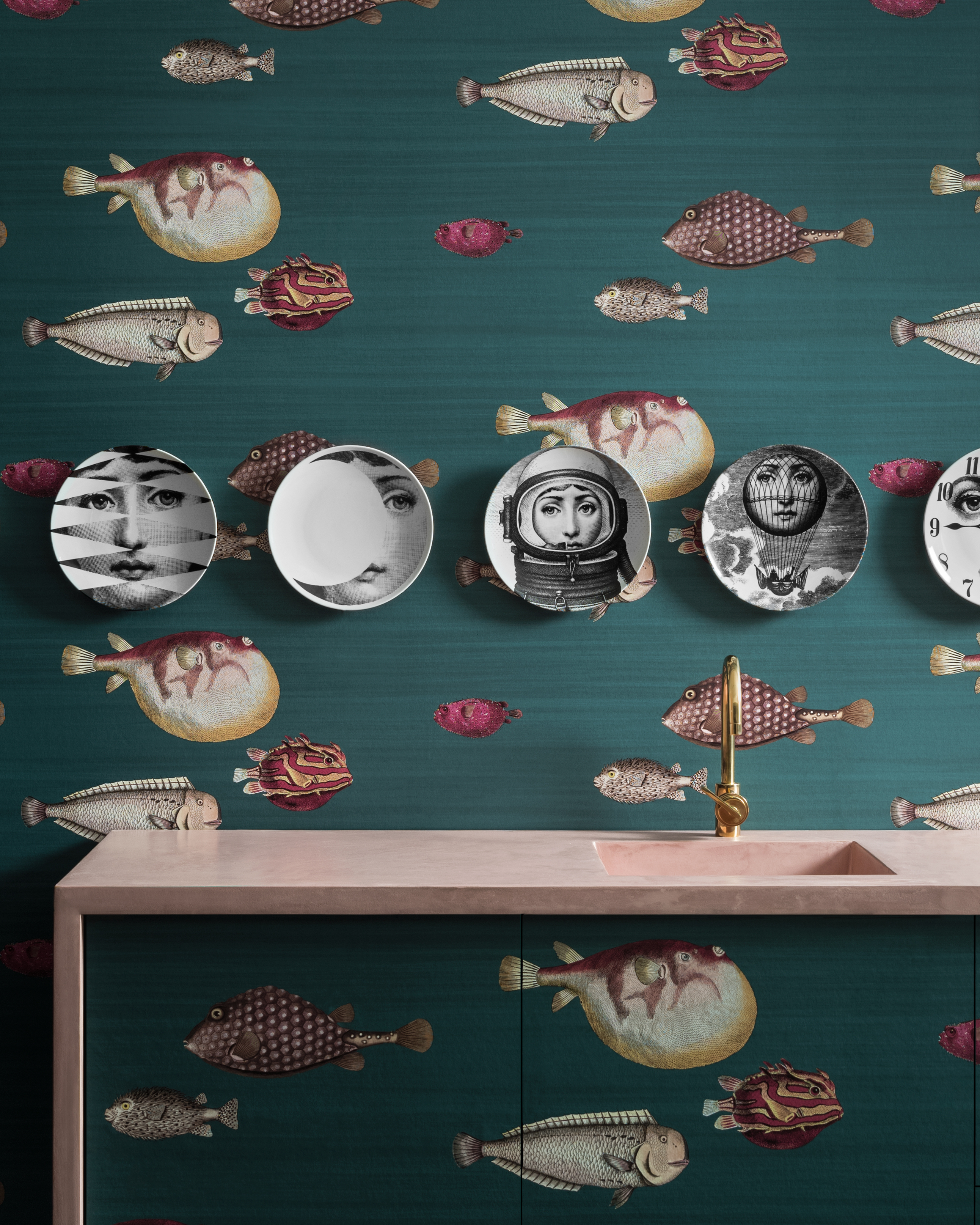iconic wallpapers fornasetti