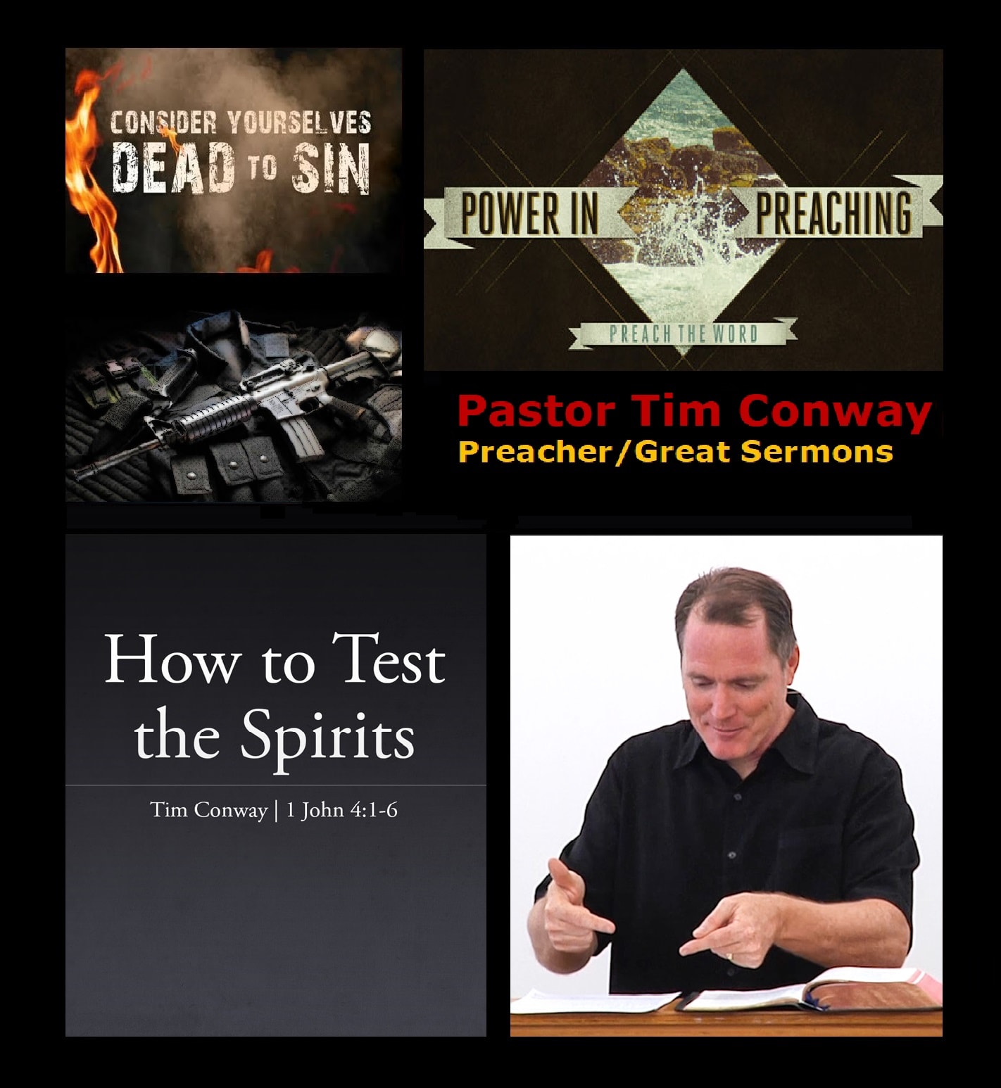 Pastor Tim Conway