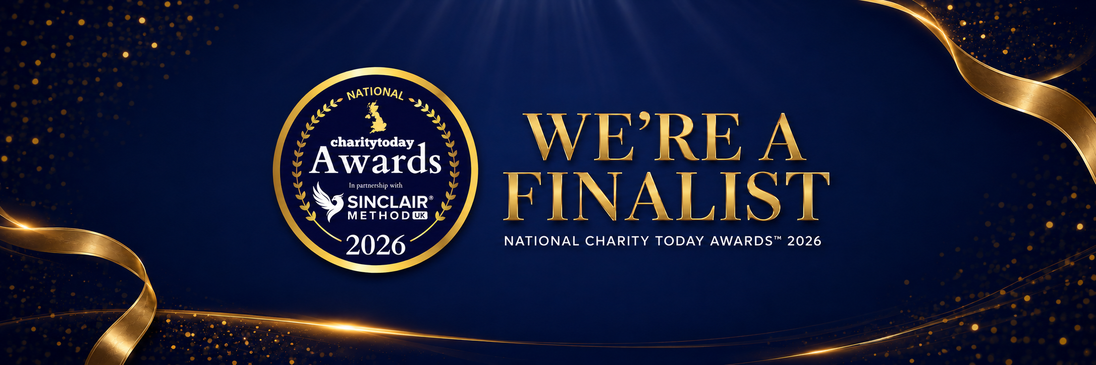 We’re a Charity Today Awards Finalist!