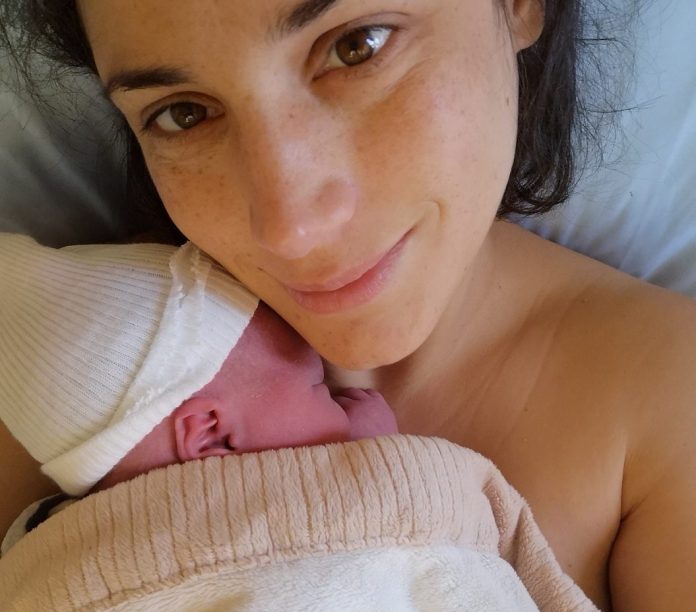 Birth story - the village - Julie and newborn Abe