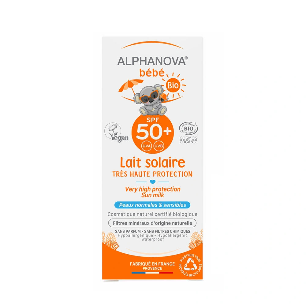 Weleda - Edelweiss baby & kids - crème solaire SPF 50 - peaux