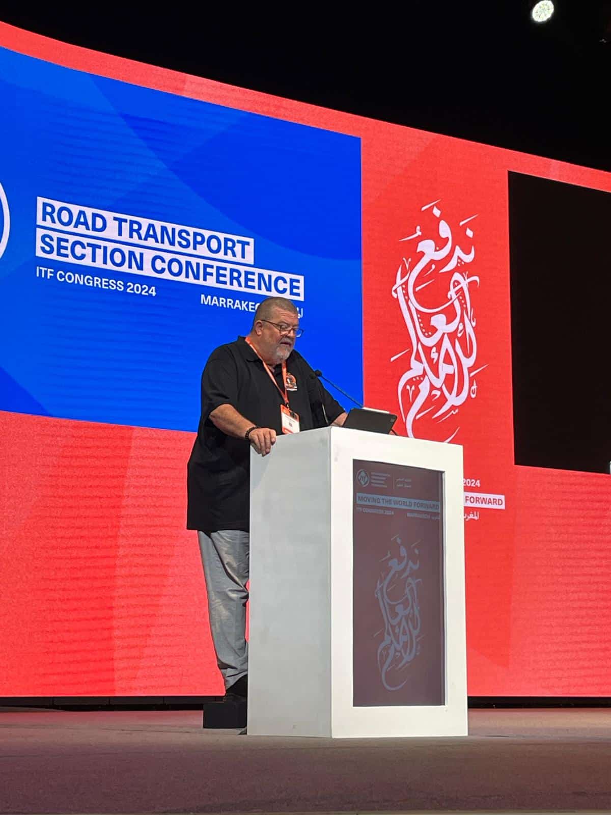 FM_-_ITF_Congress_2024_01 Frank Moreels ITF Congress Marrakech Road Section