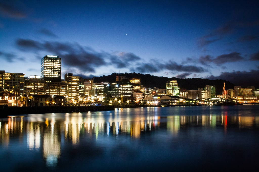 wellington places to visit at night