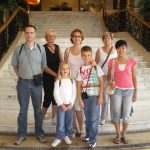 Ons reisgezelschap met gids in het Novotel van Beijing in China