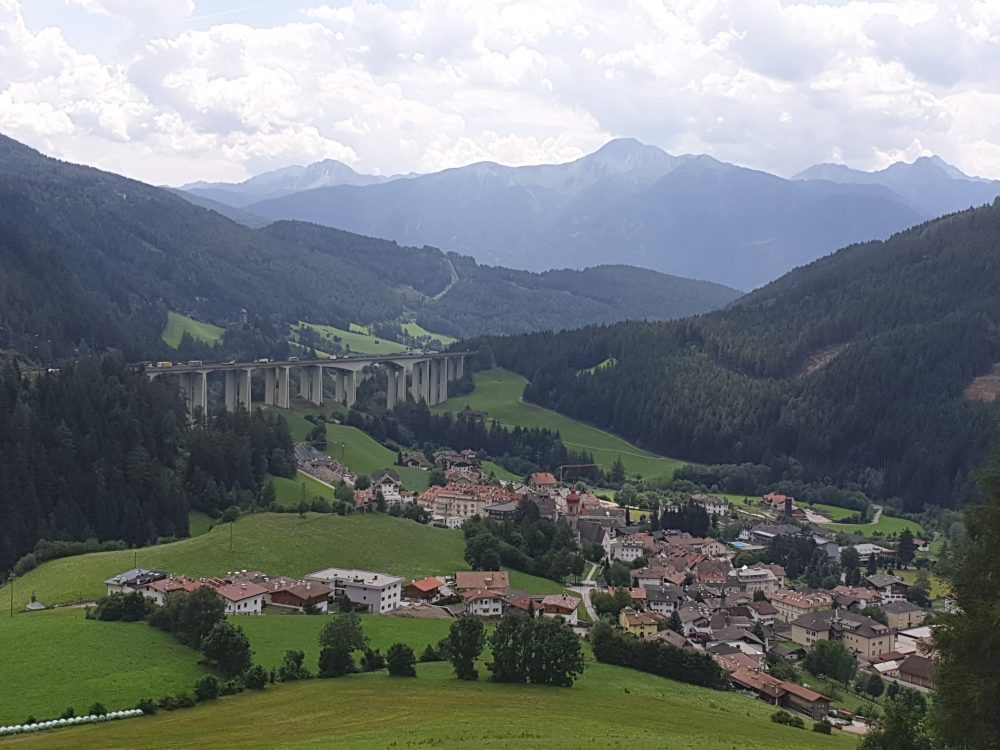 Blick auf Gossensaß,Südtirol