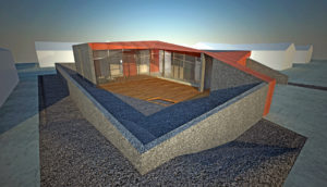 Iceland architecture house concrete rusted steel